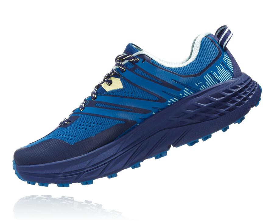 Zapatillas Trail Hoka One One Mujer - Speedgoat 3 - Azules - LEF046581